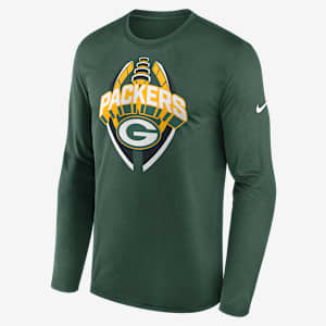 Green Bay Packers Legend Icon Men's Nike Dri-FIT NFL Long-Sleeve T